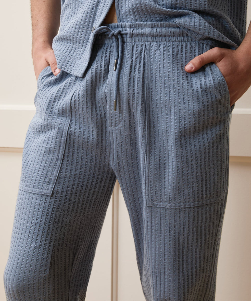 Knit Seersucker Pant