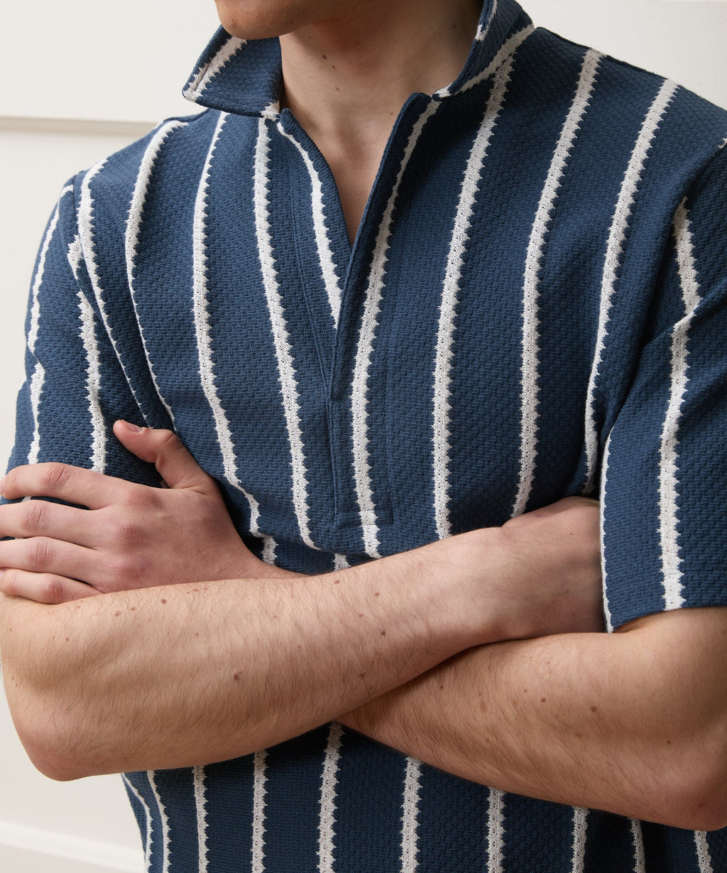 Relaxed Textured Montauk Polo