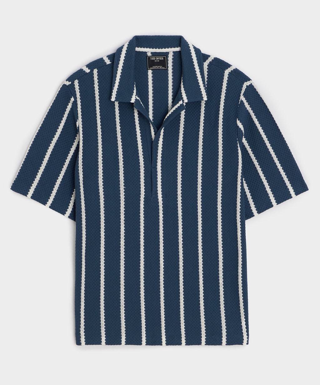 Relaxed Textured Montauk Polo