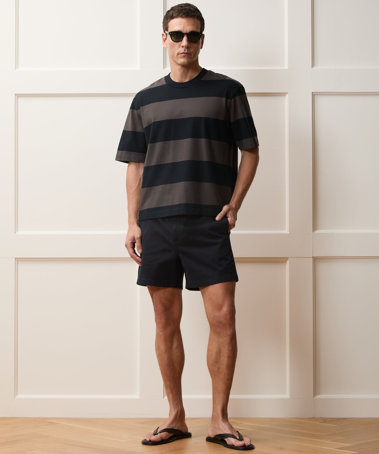 Boxy Jersey Rugby Tee