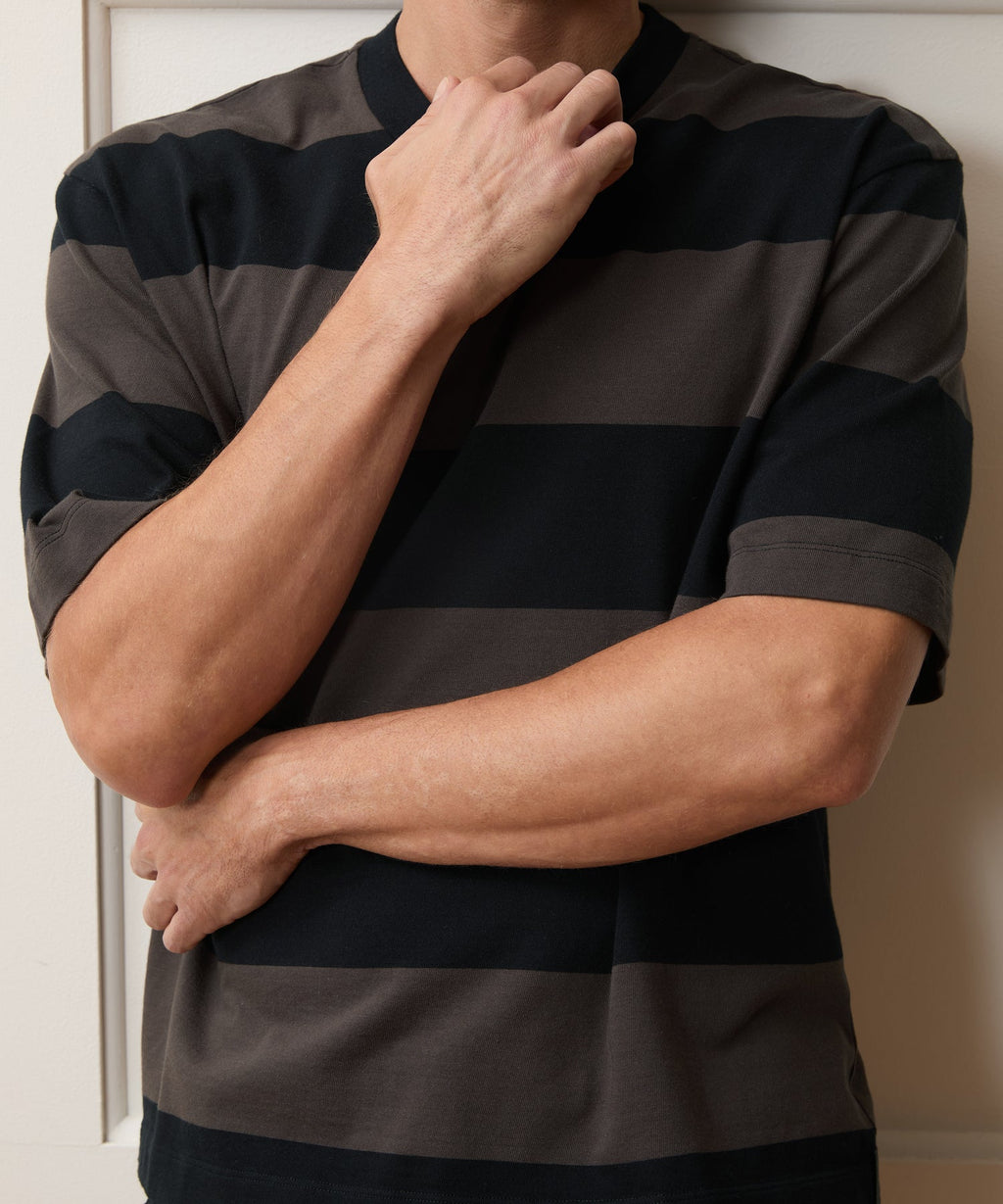 Boxy Jersey Rugby Tee