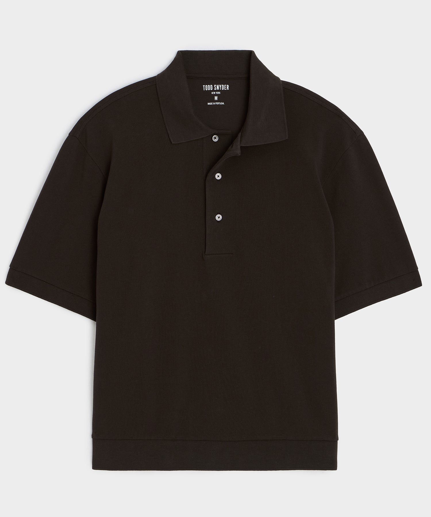 Relaxed Cotton Pique Polo