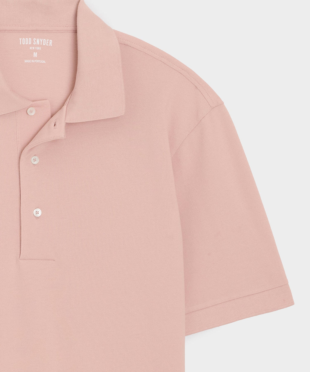 Relaxed Cotton Pique Polo