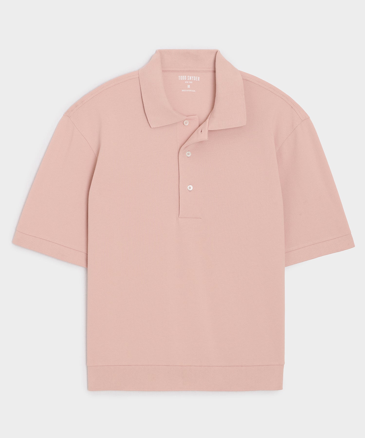 Relaxed Cotton Pique Polo