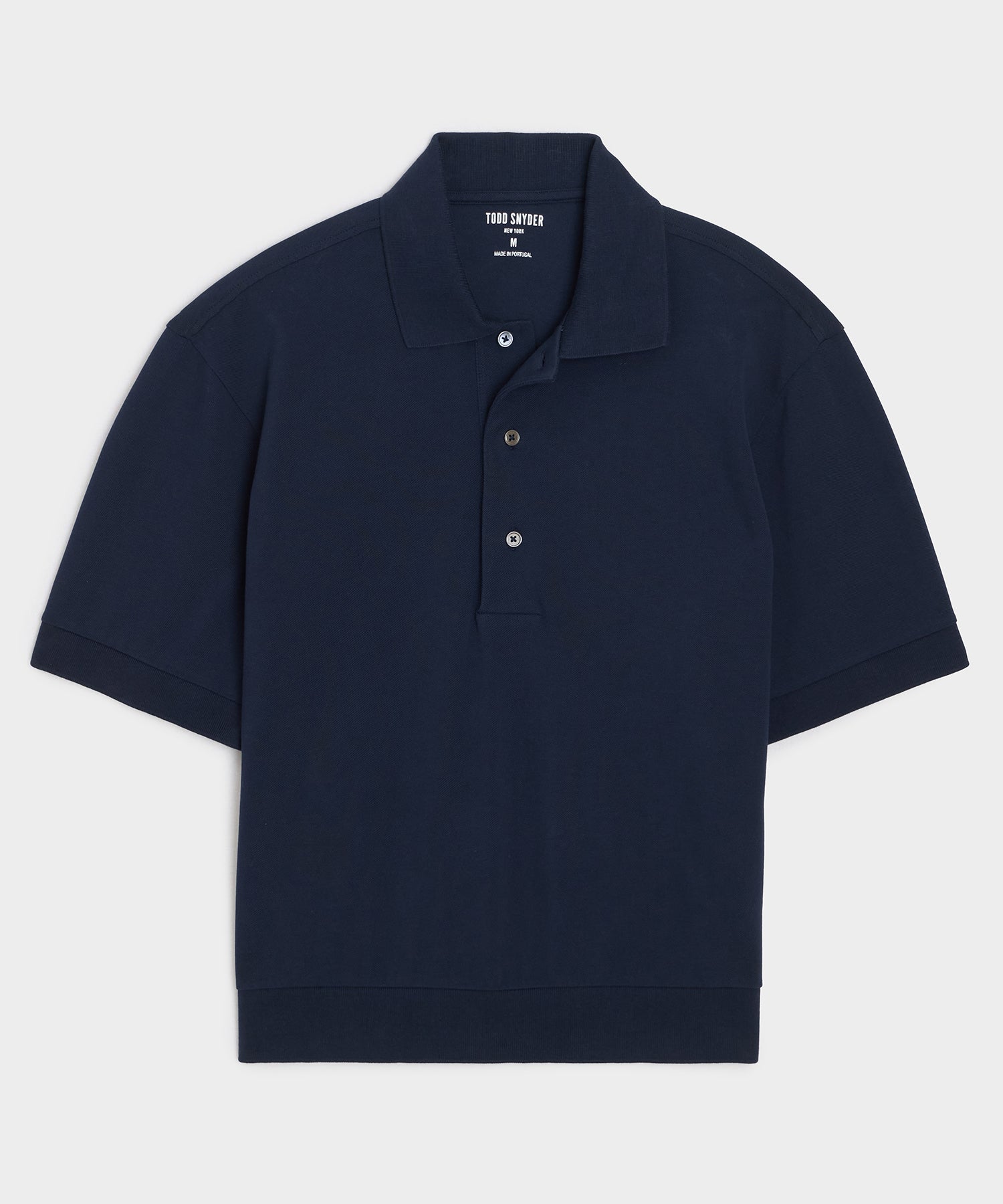 Relaxed Cotton Pique Polo