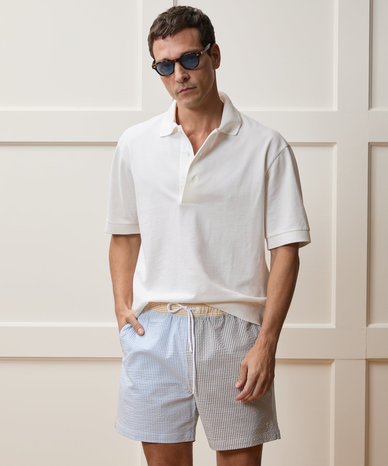 Relaxed Cotton Pique Polo