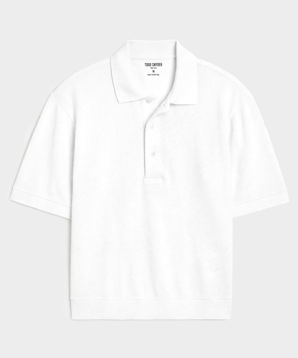 Relaxed Cotton Pique Polo