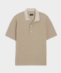Grid Pique Polo