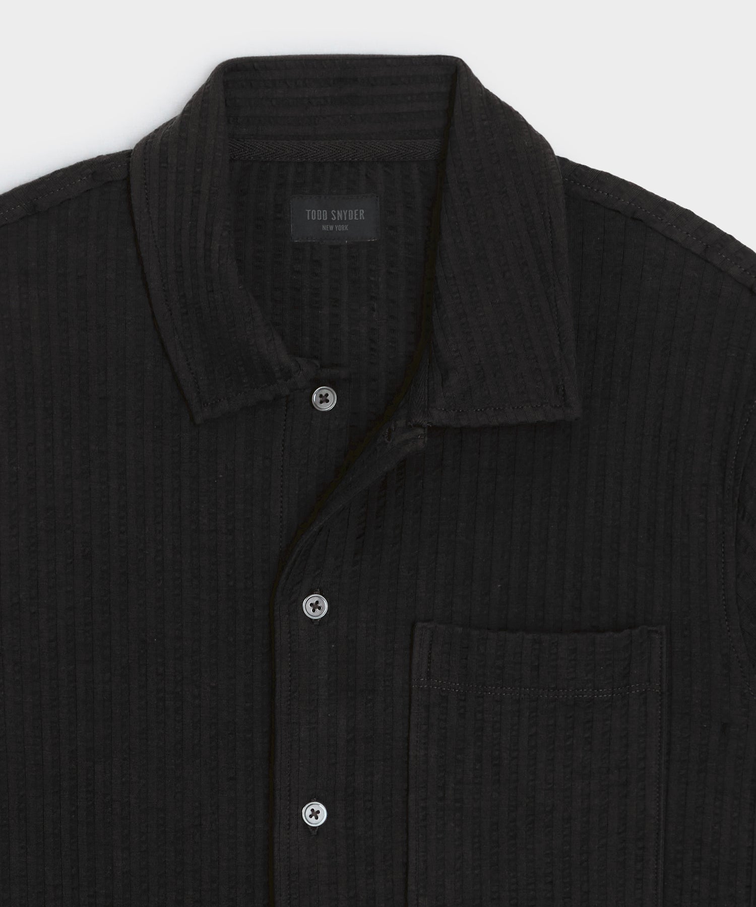 Knit Seersucker Shirt