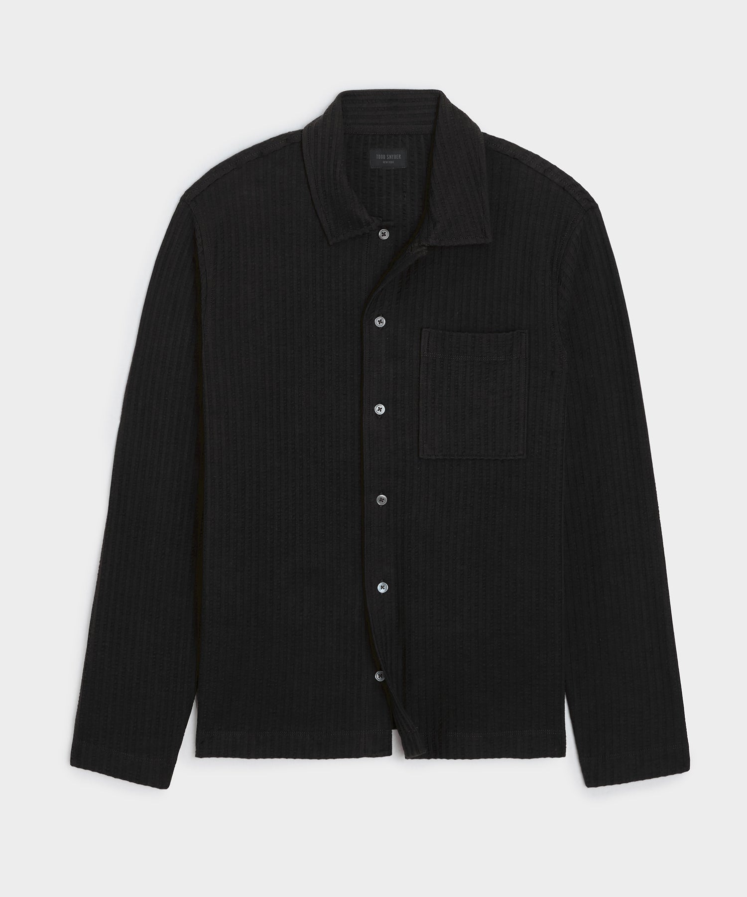 Knit Seersucker Shirt