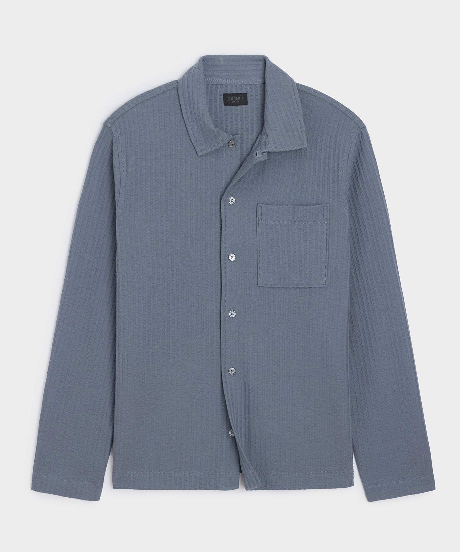 Knit Seersucker Shirt