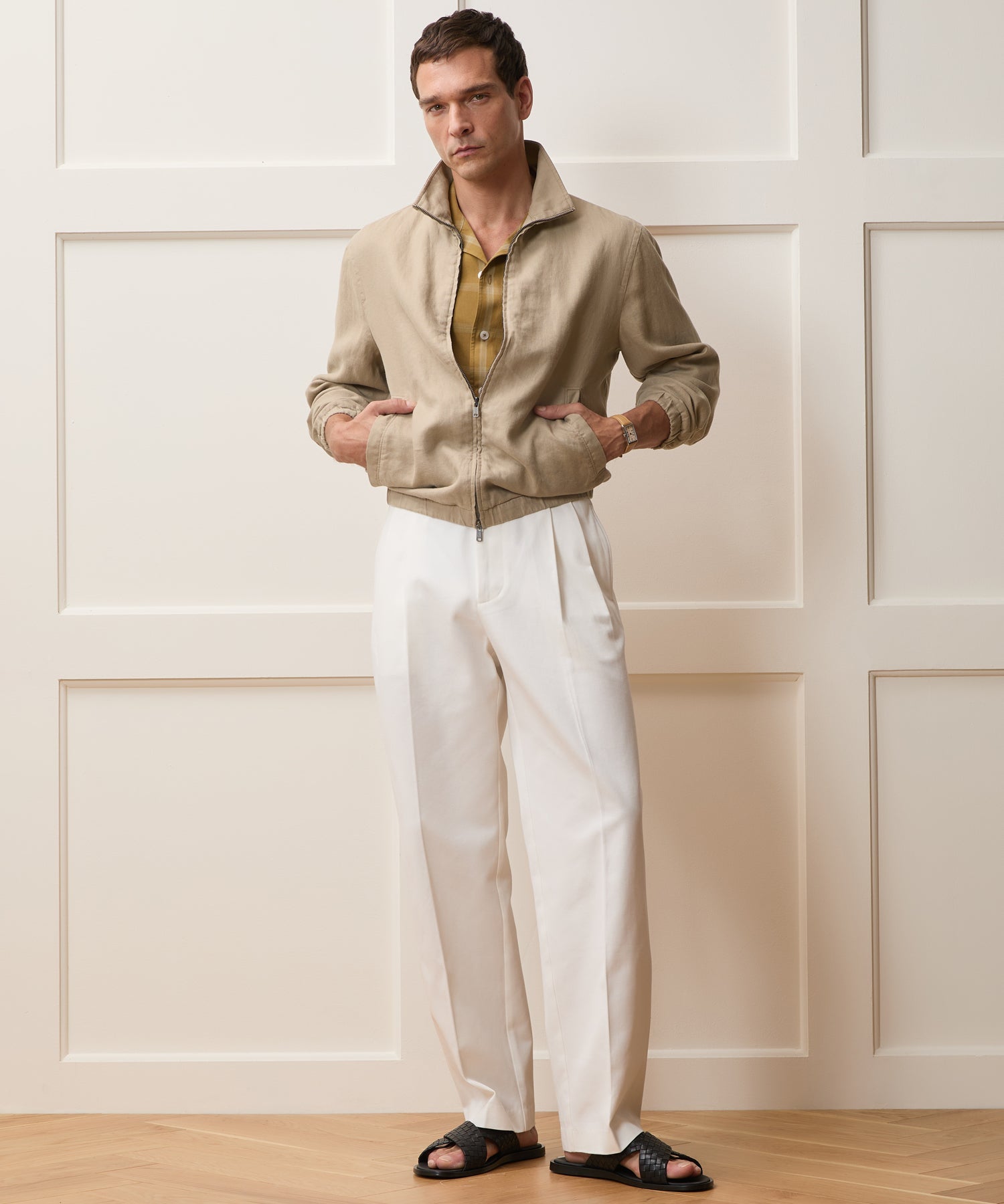 Linen Dad Jacket