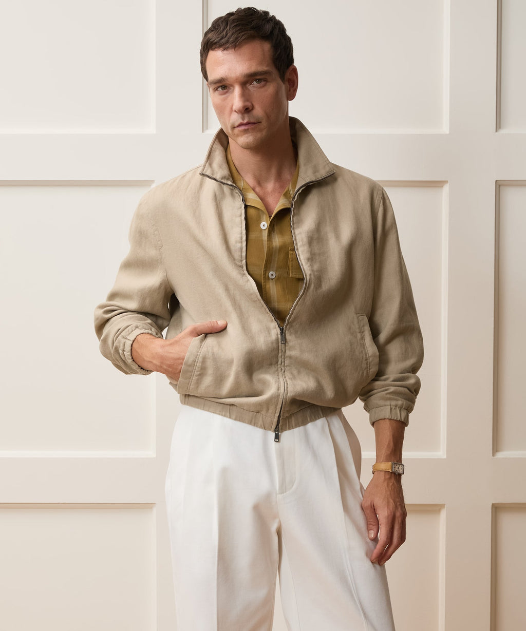 Linen Dad Jacket