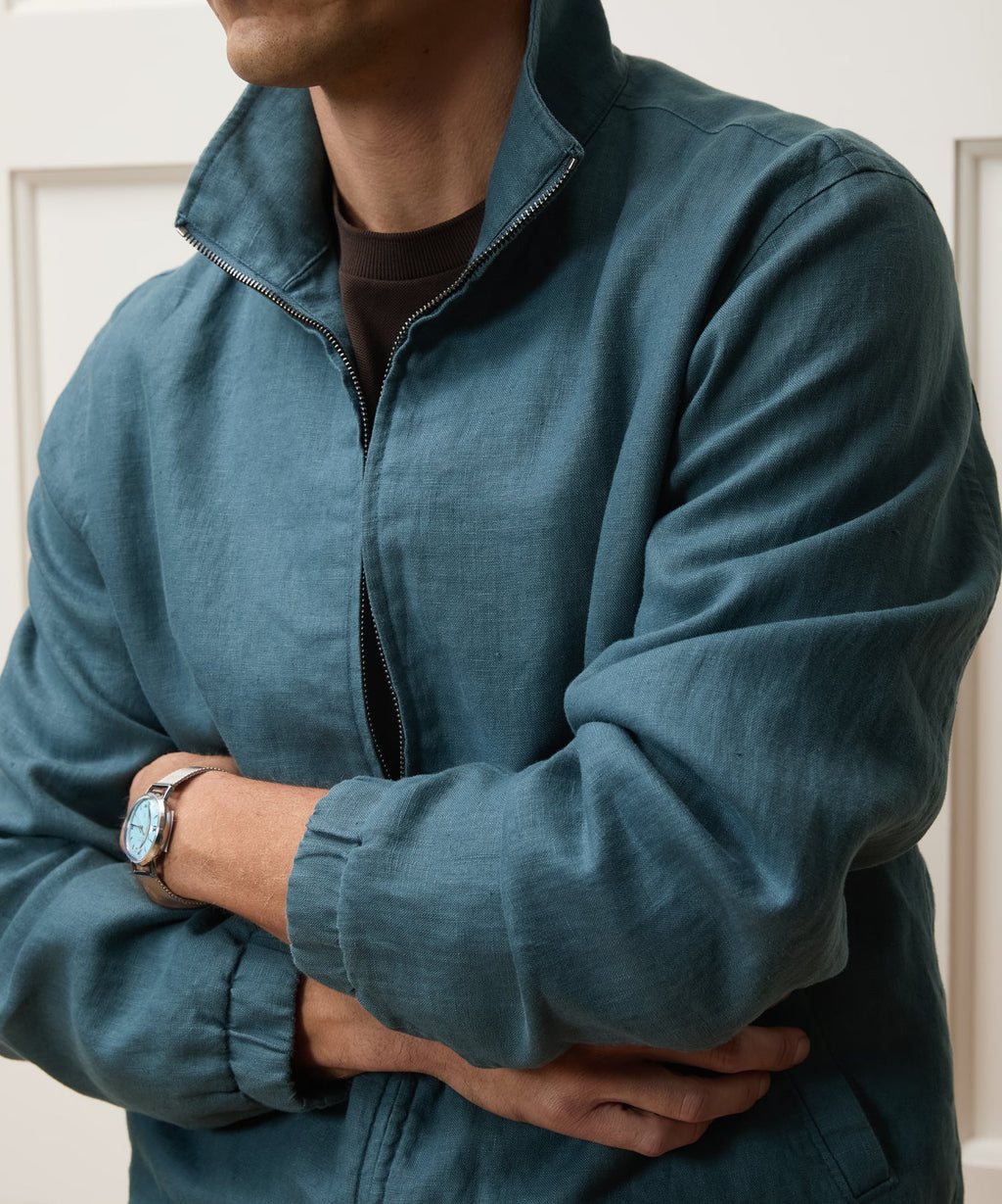 Linen Dad Jacket