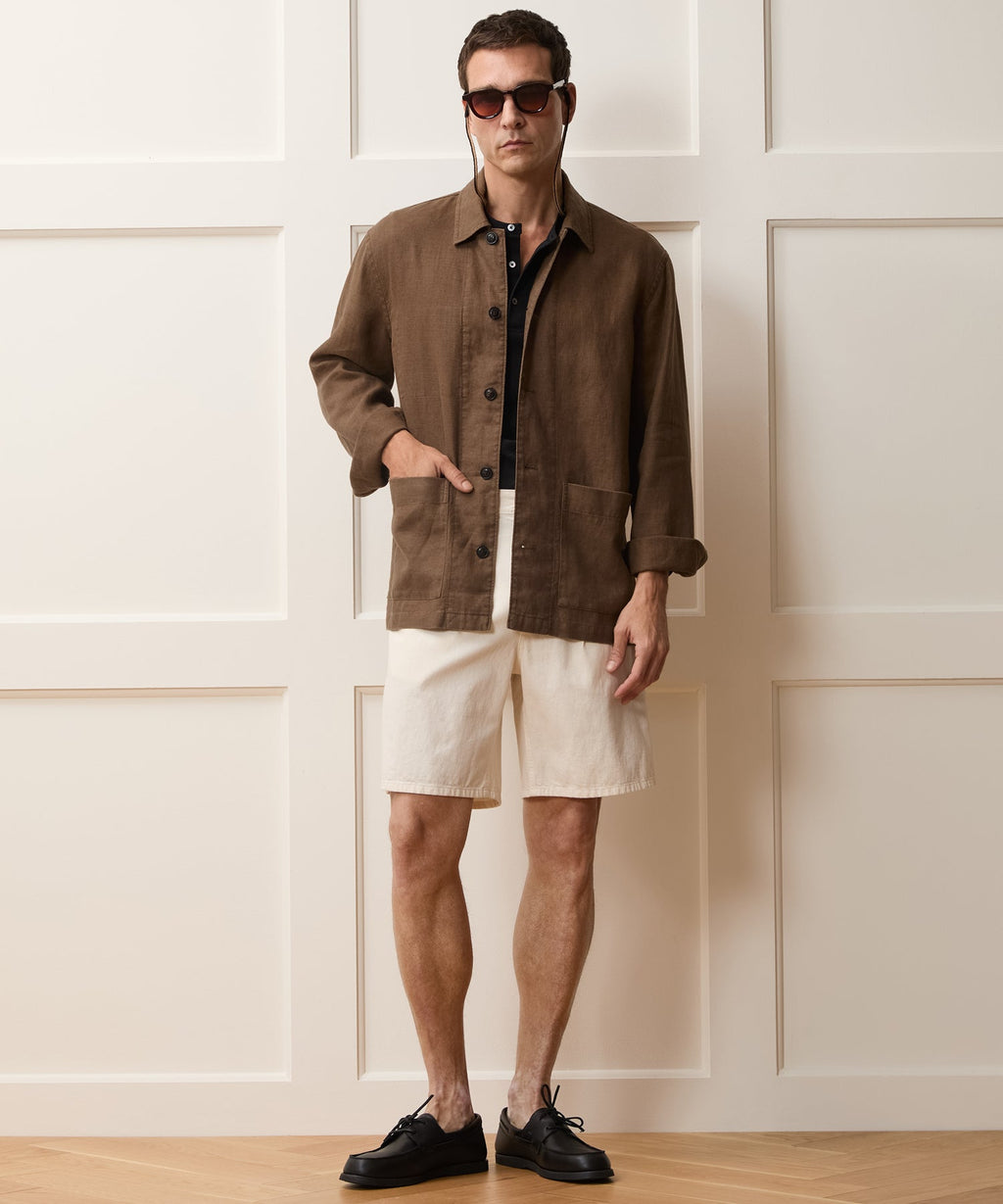 Linen Chore Coat