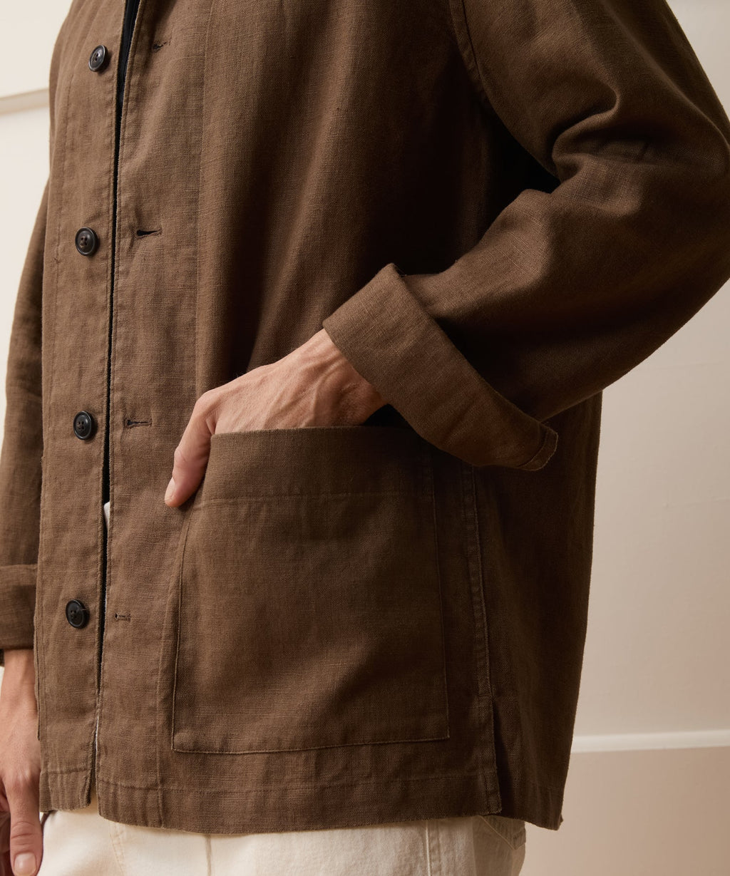 Linen Chore Coat