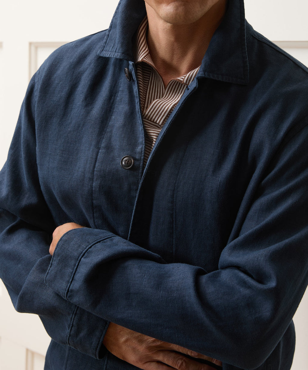 Linen Chore Coat