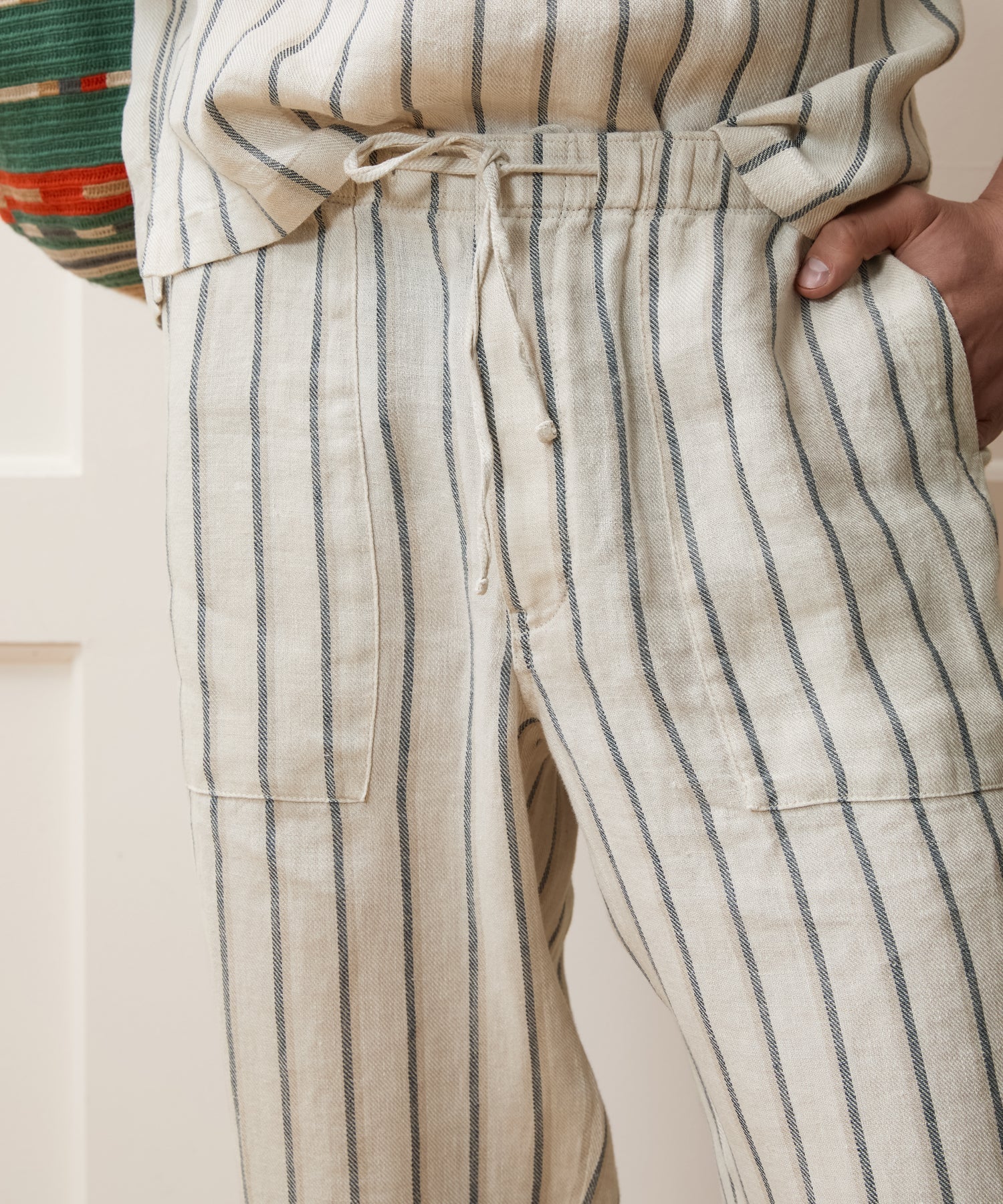 Relaxed Linen Beach Pant