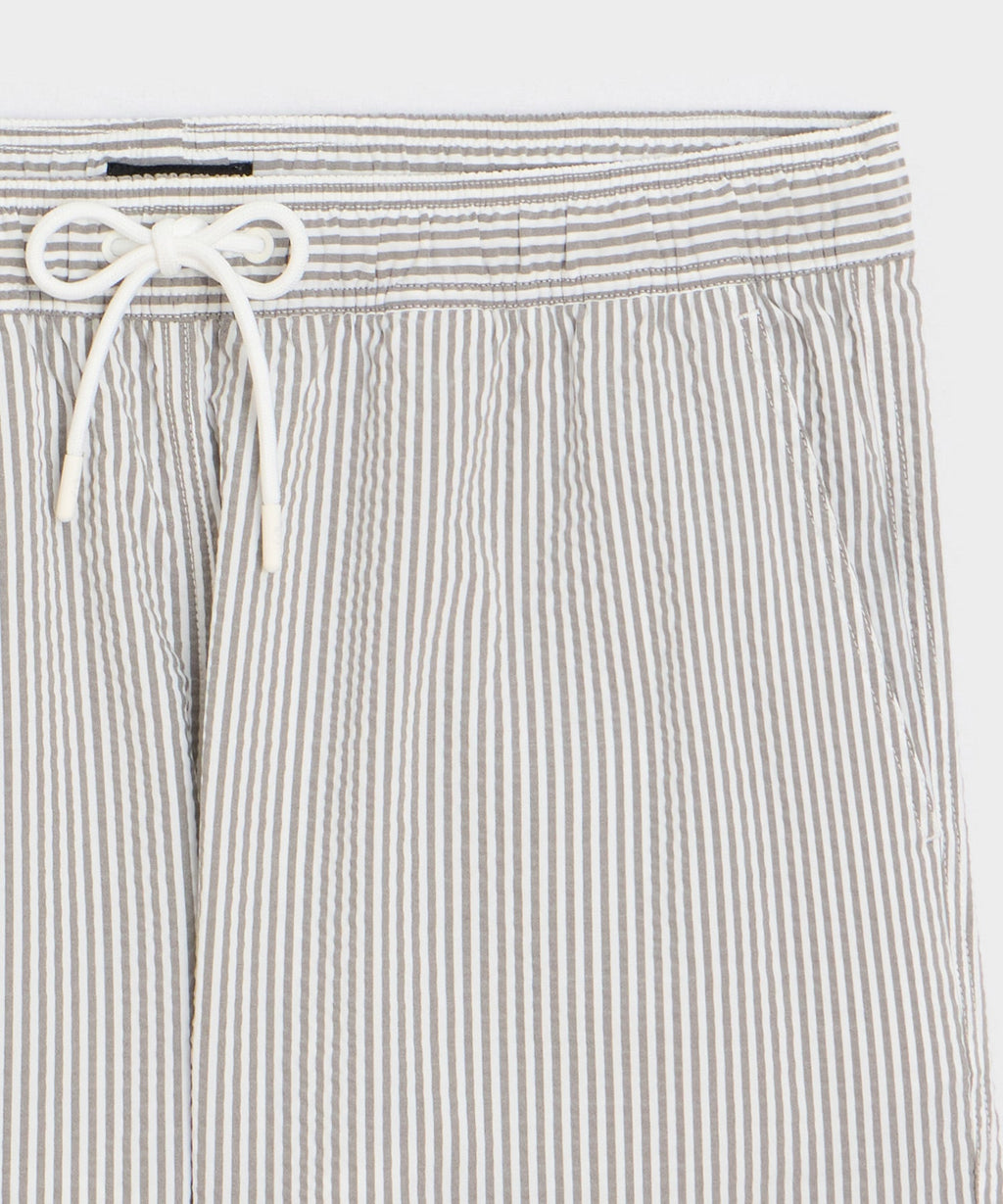 5" Seersucker Montauk Swim Trunk