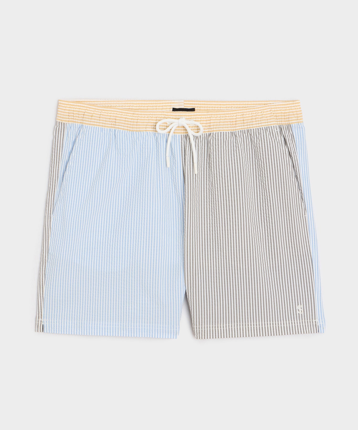 5" Seersucker Montauk Swim Trunk
