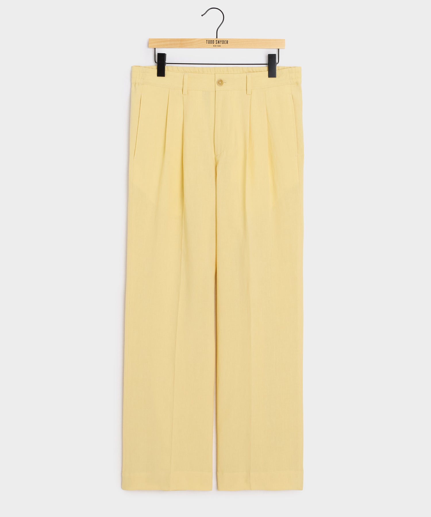 Italian Sueded Linen Gaucho Pant