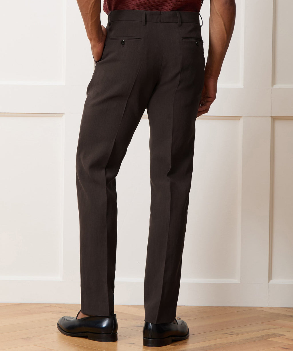 Italian Sueded Linen Sutton Suit