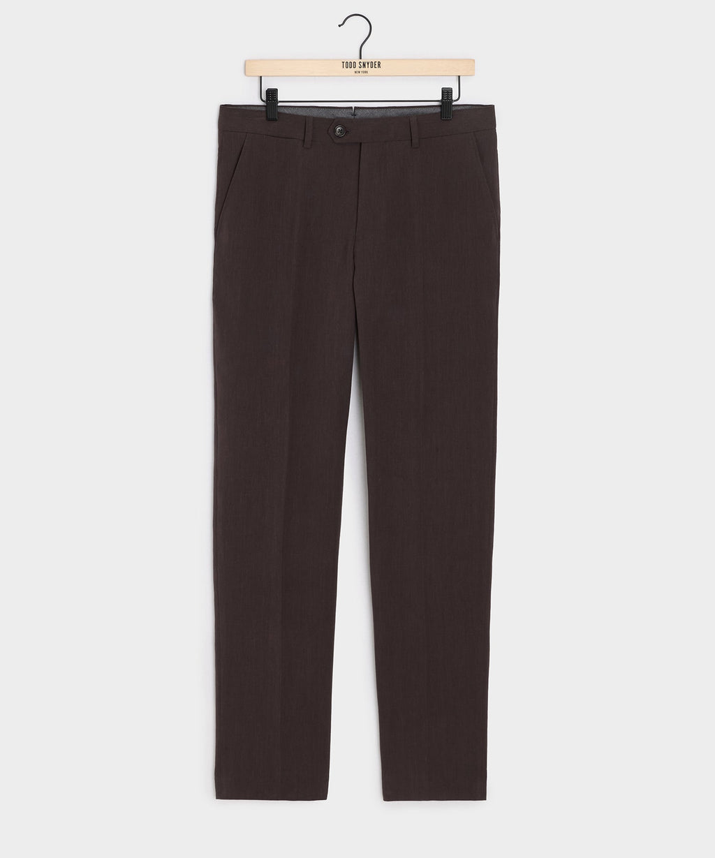 Italian Sueded Linen Sutton Trouser