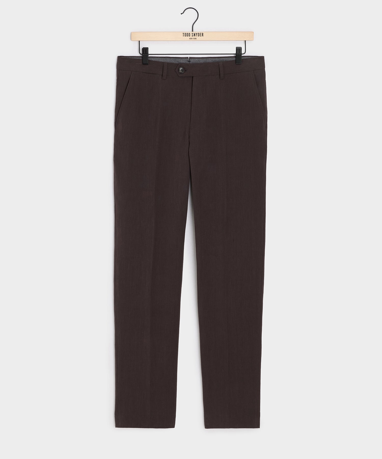 Italian Sueded Linen Sutton Trouser
