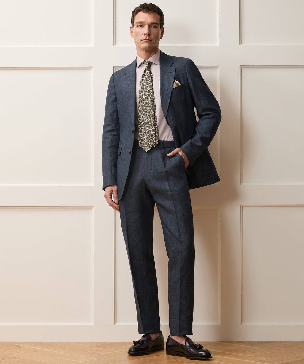 Italian Linen Sutton Trouser
