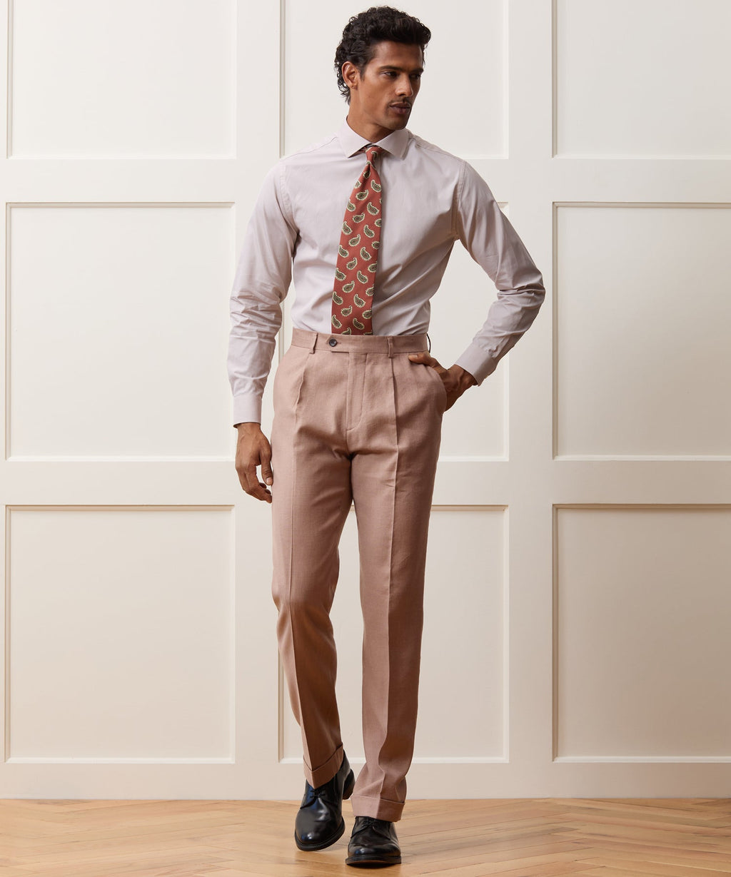 Italian Linen Blend Madison Trouser