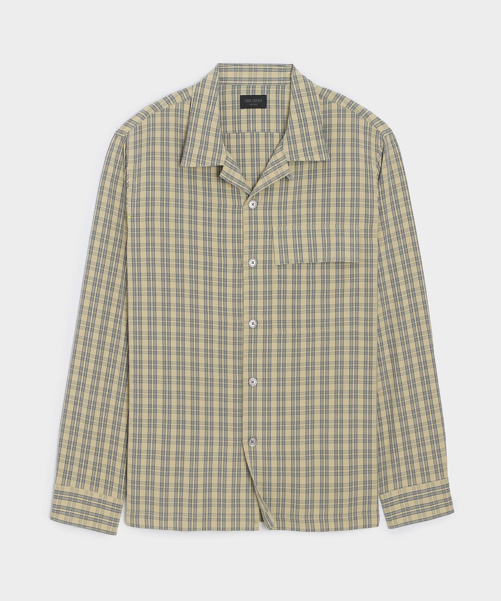 Sand-Washed Silk Studio Shirt