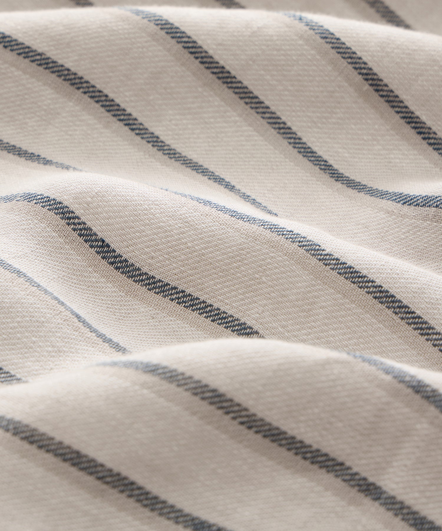 Striped Linen Popover Shirt