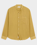 Voile Band Collar Big Shirt