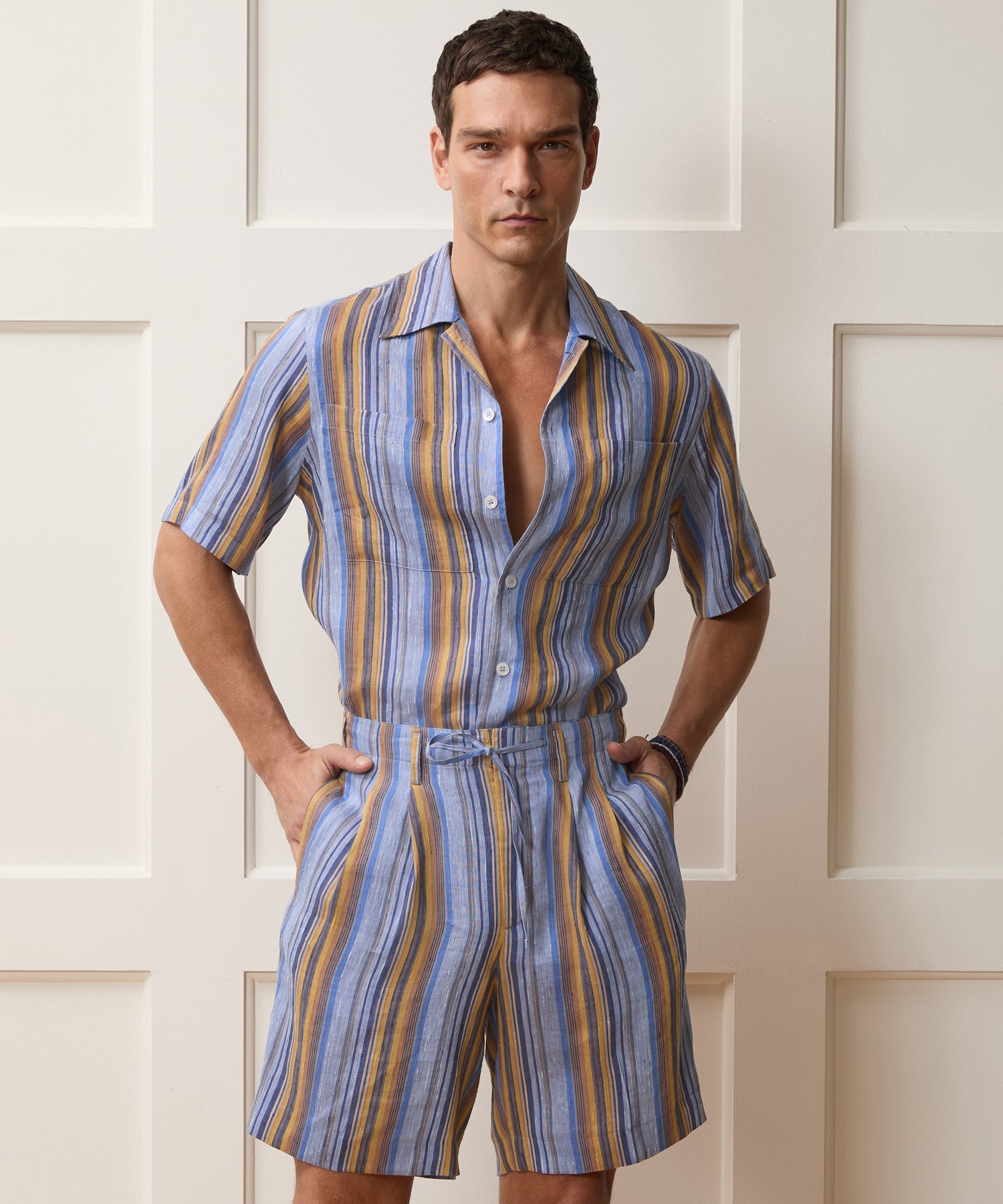 Italian Multi-Stripe Shirt