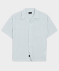 Jacquard Indigo Capri Shirt