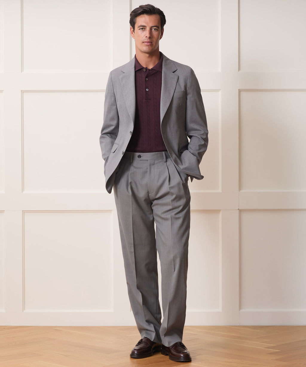 Relaxed Italian Gabardine Sutton Suit