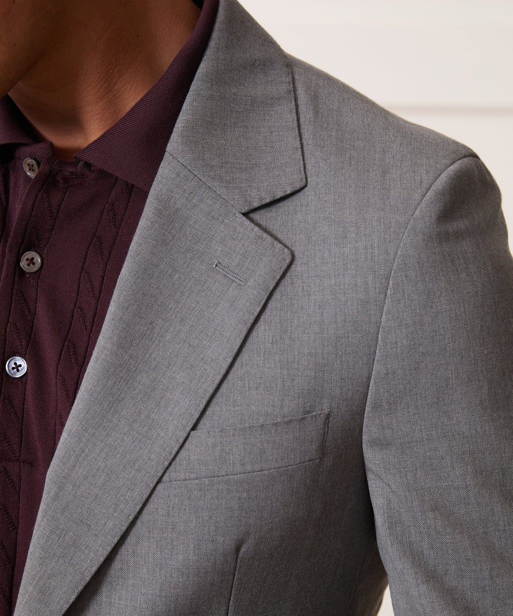 Relaxed Italian Gabardine Sutton Suit