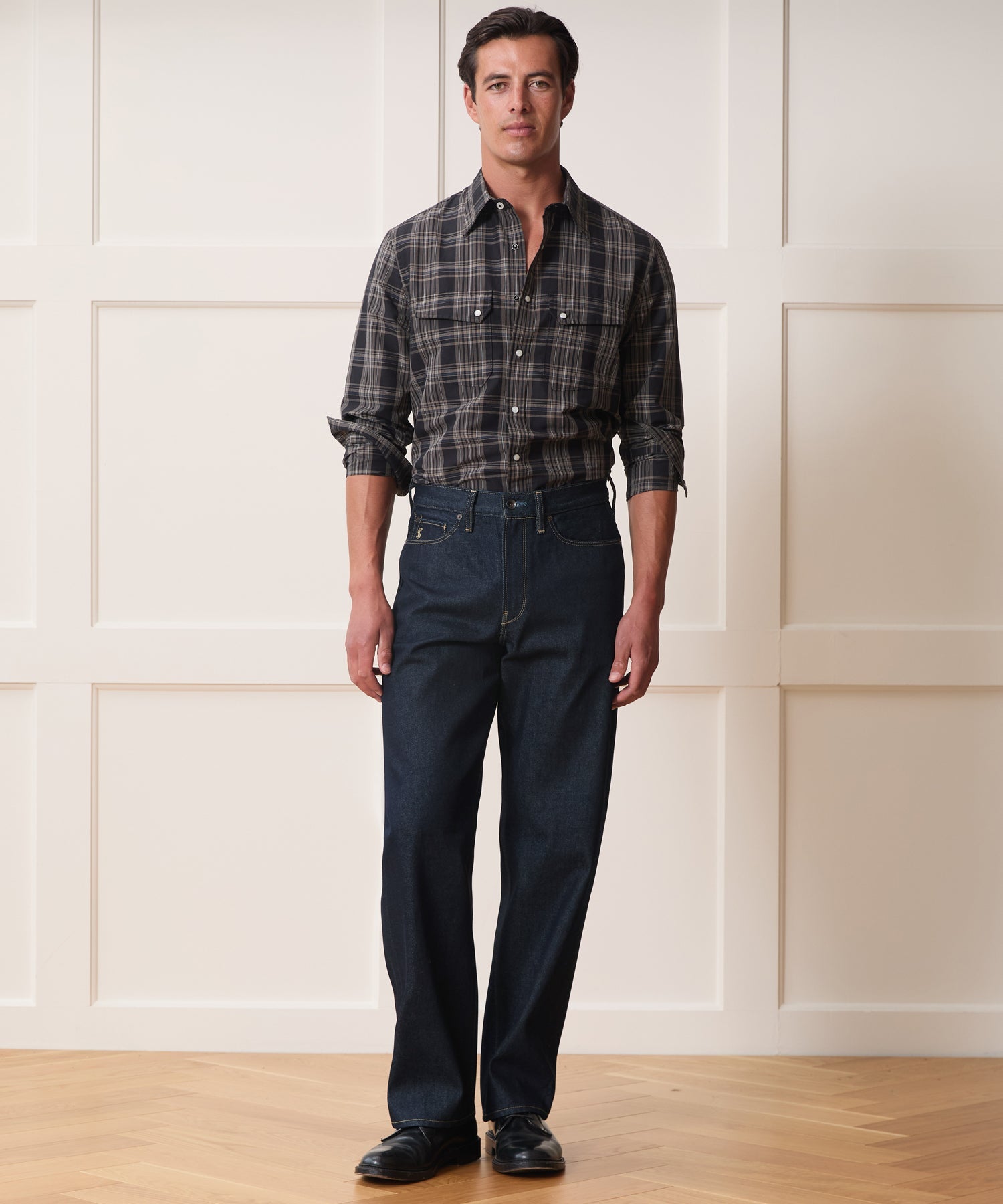 Relaxed Fit Jean in Indigo Rinse
