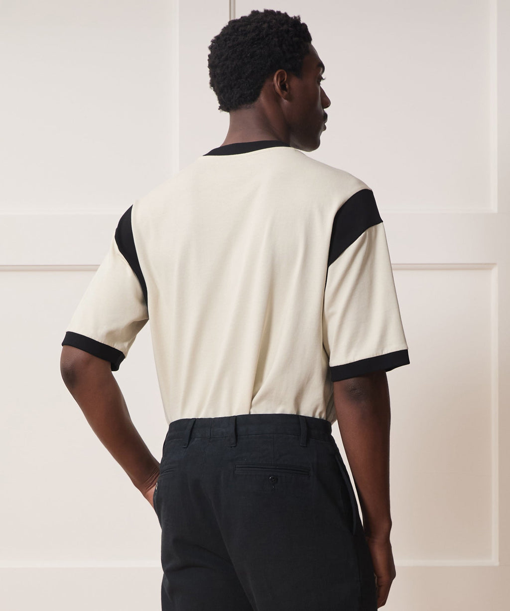 Collegiate Jersey Ringer Tee
