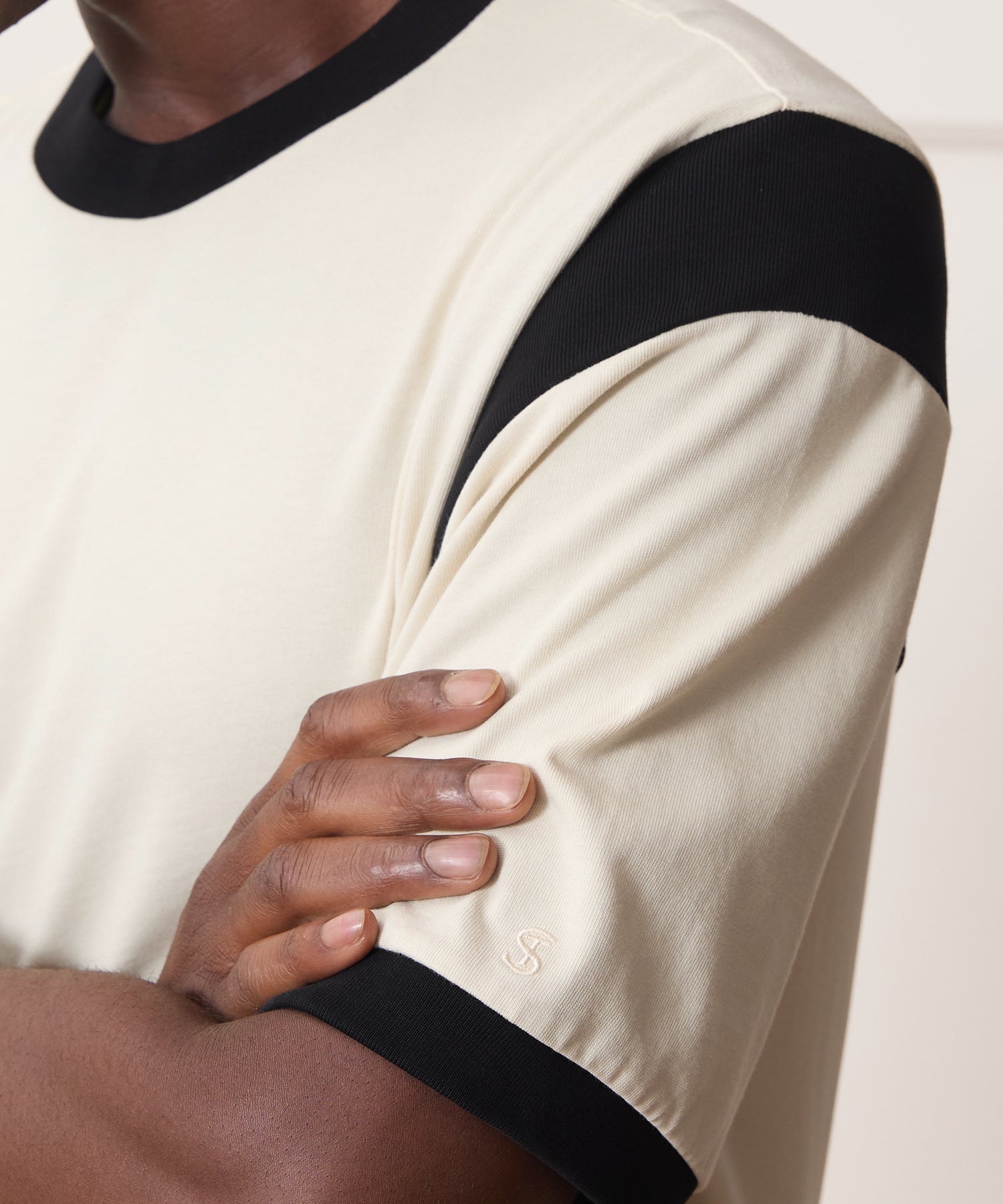 Collegiate Jersey Ringer Tee
