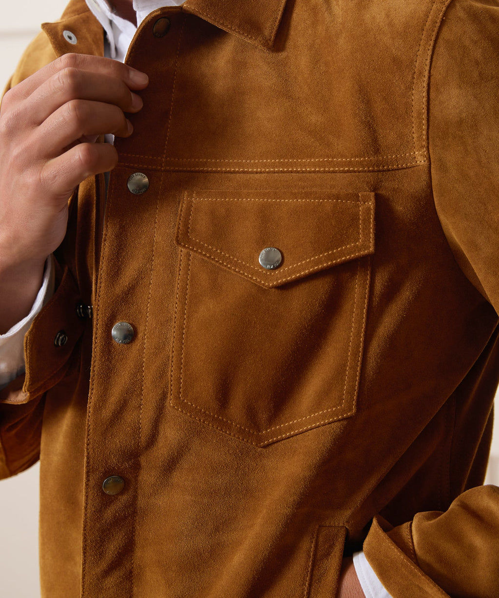 Italian Suede Dylan Jacket