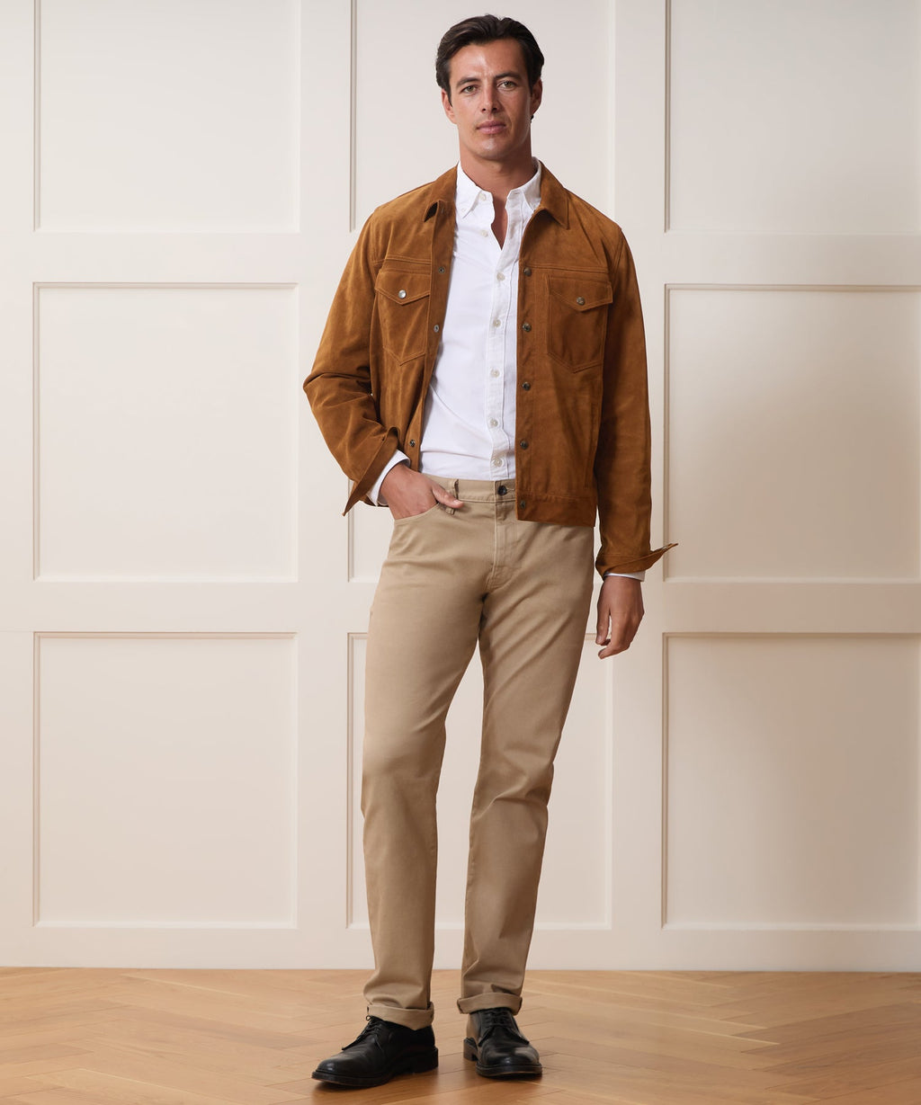 Italian Suede Dylan Jacket