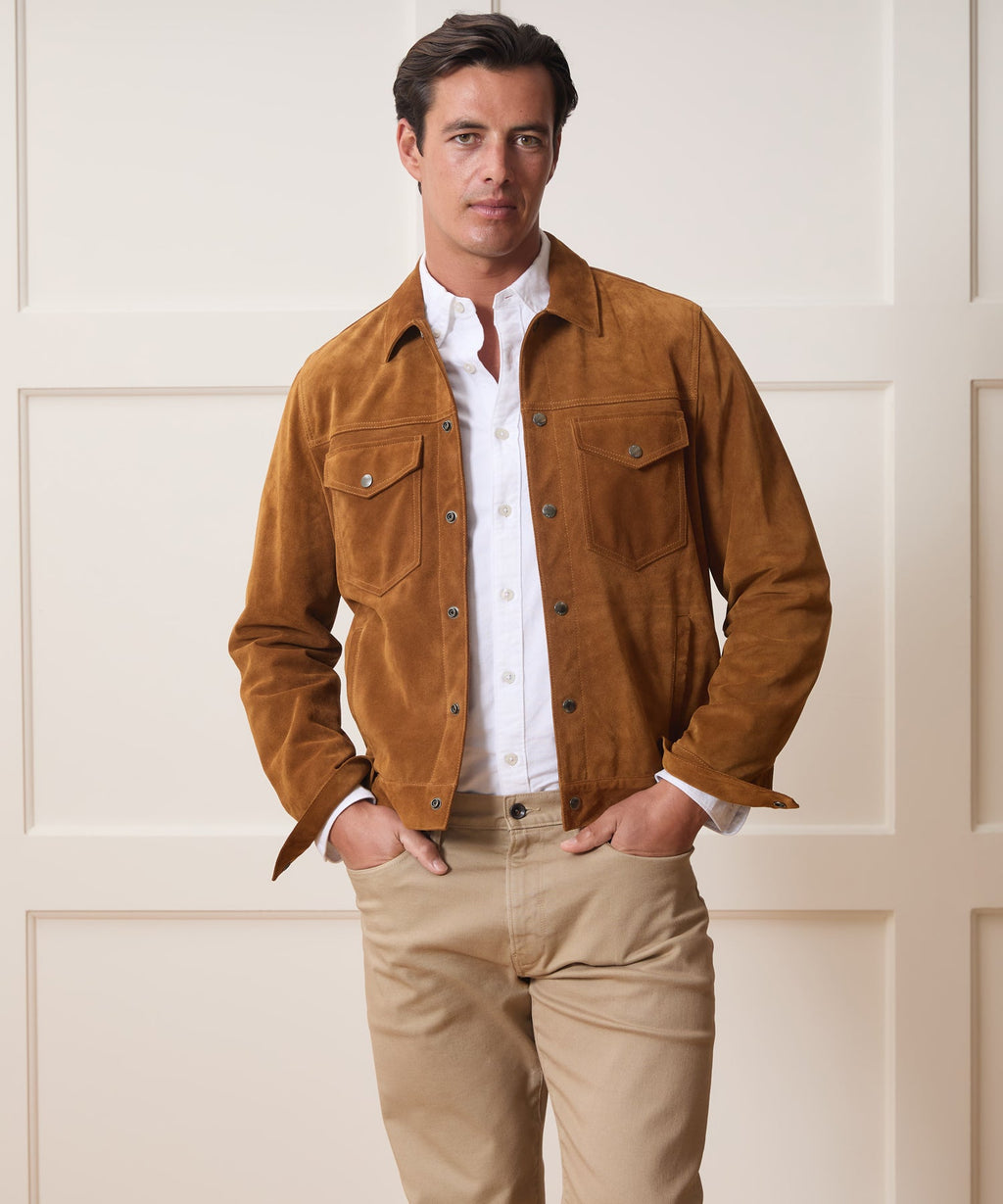 Italian Suede Dylan Jacket