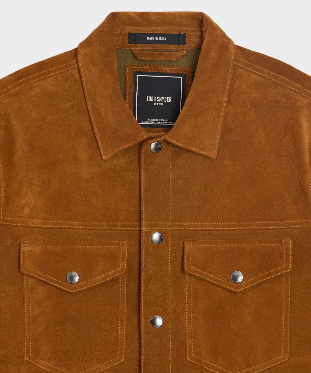 Italian Suede Dylan Jacket