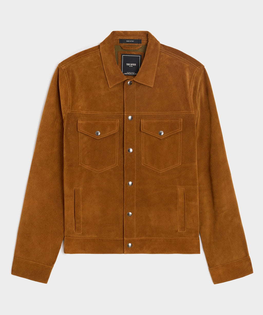 Italian Suede Dylan Jacket