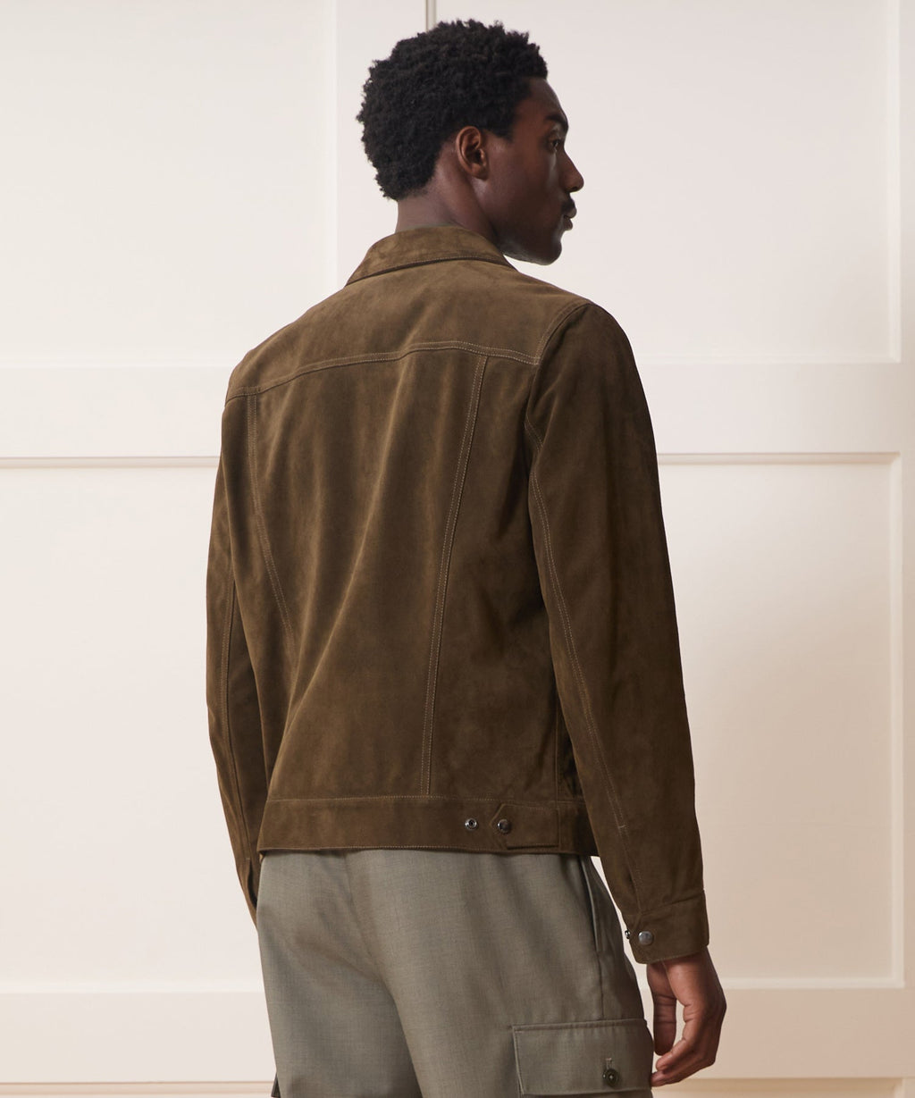 Italian Suede Dylan Jacket