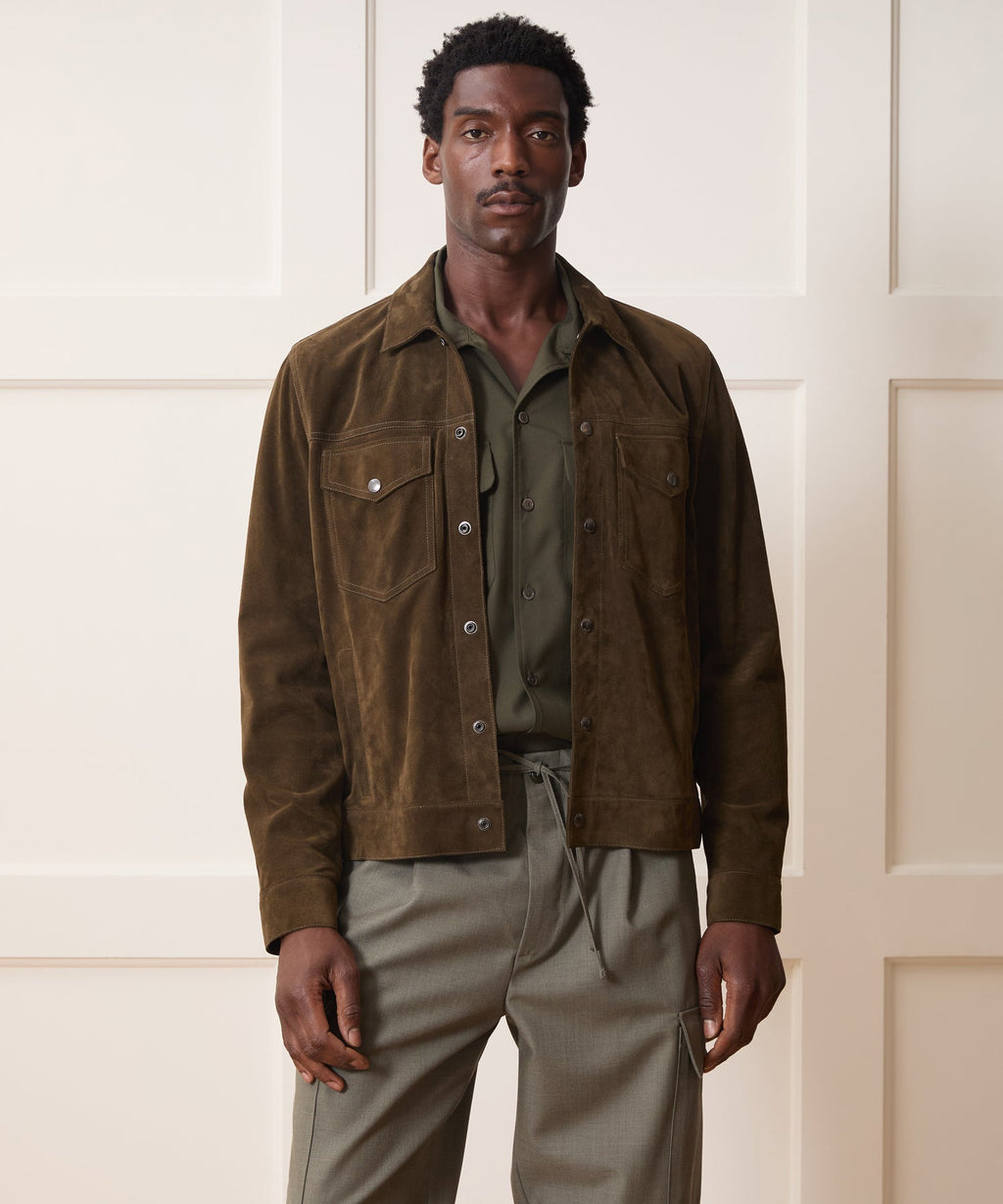 Italian Suede Dylan Jacket