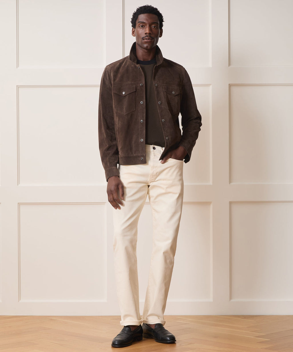 Italian Suede Dylan Jacket