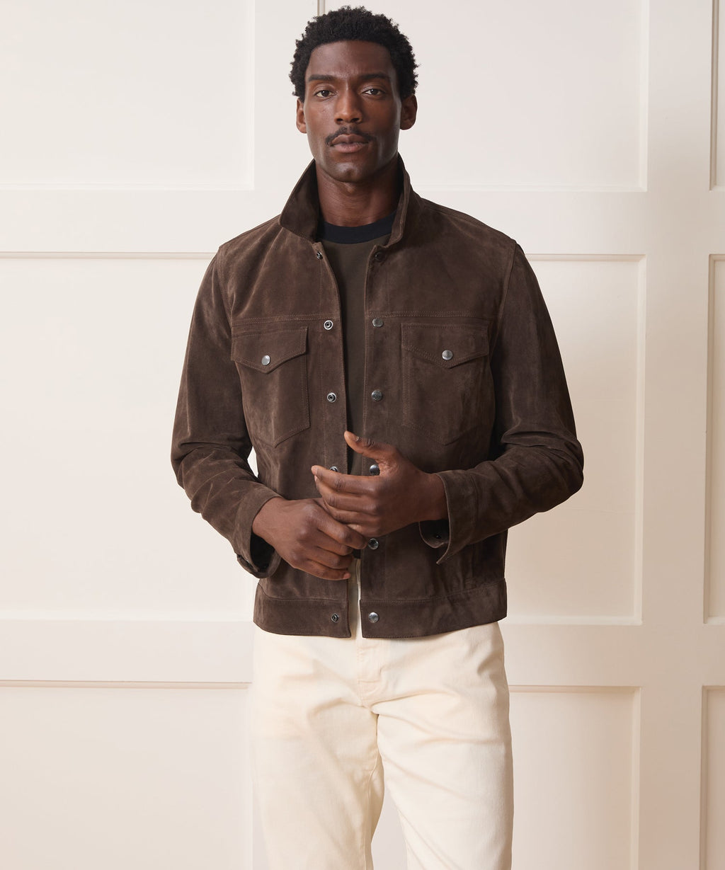 Italian Suede Dylan Jacket