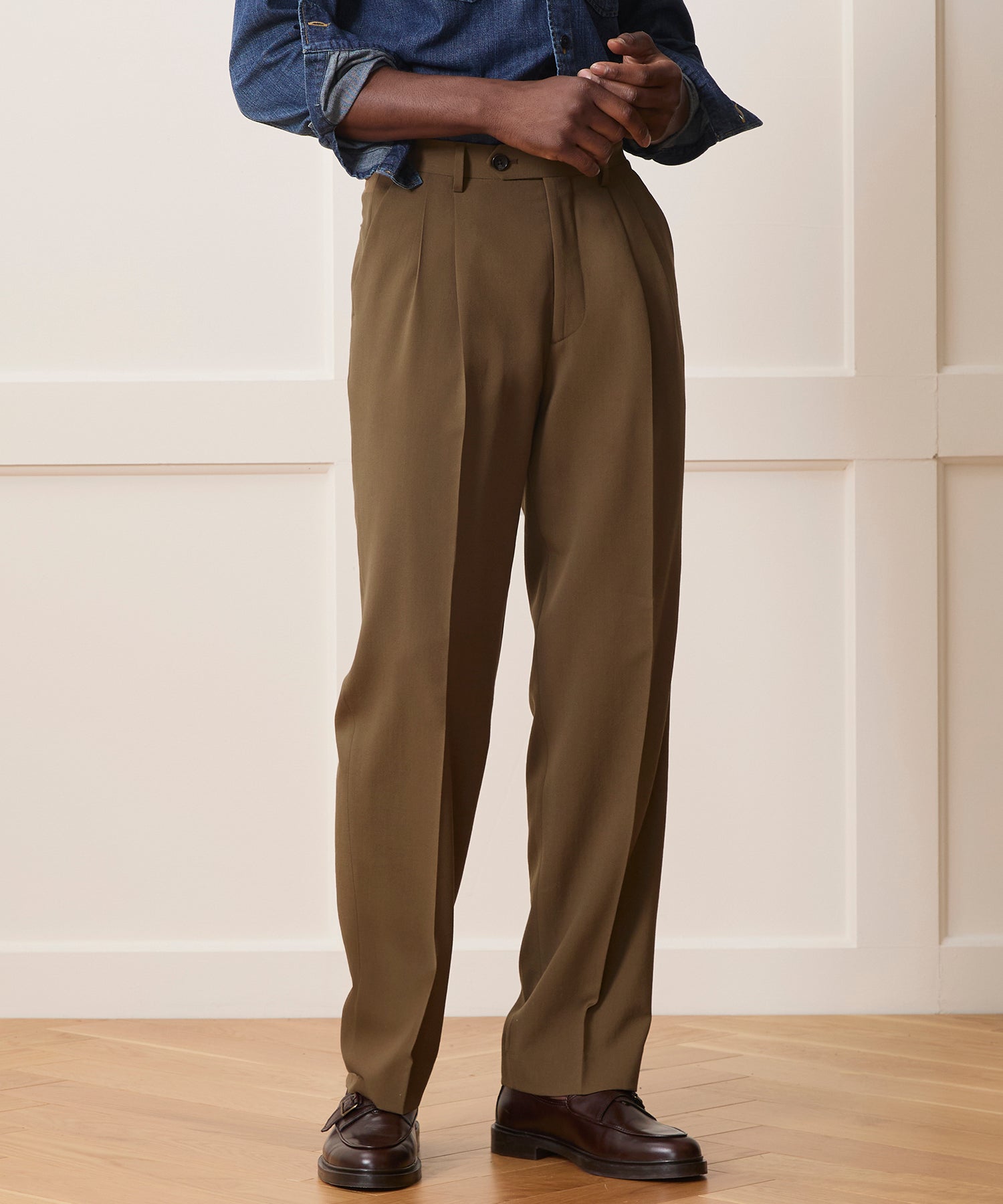 Relaxed Italian Gabardine Sutton Suit